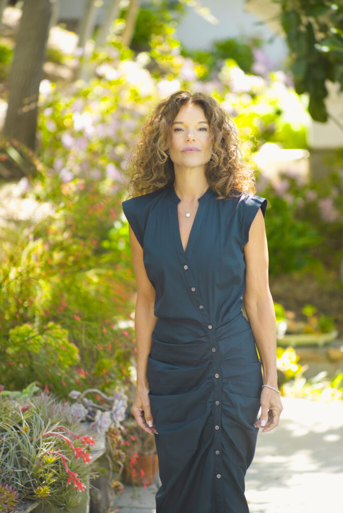 Carla Ondrasik walking outside