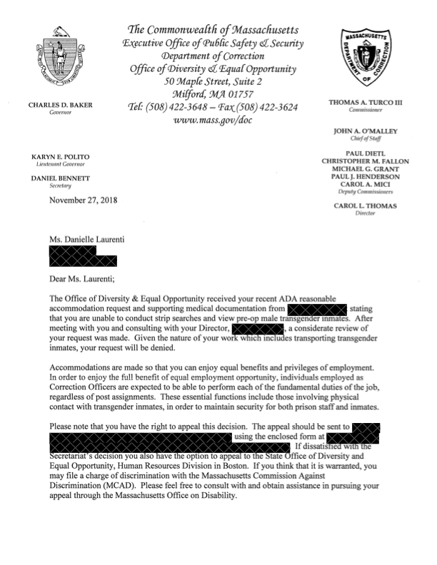 Denial Letter