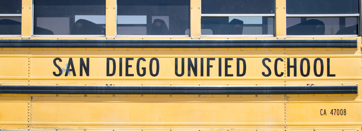 School Bus in San Diego