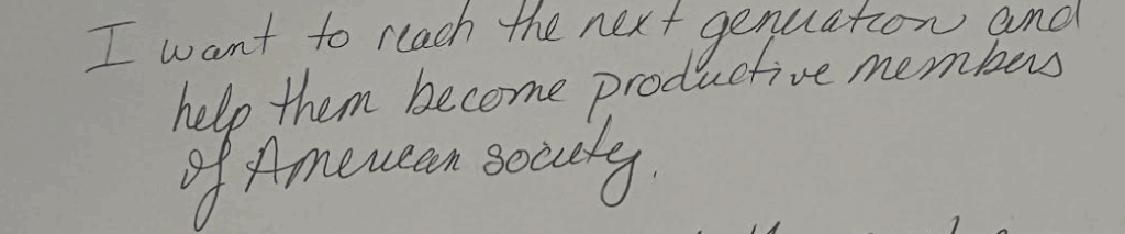 Why do you teach handwritten response