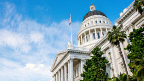 Downtown Sacramento California Capitol Dome Building