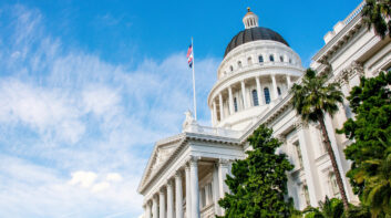 Downtown Sacramento California Capitol Dome Building