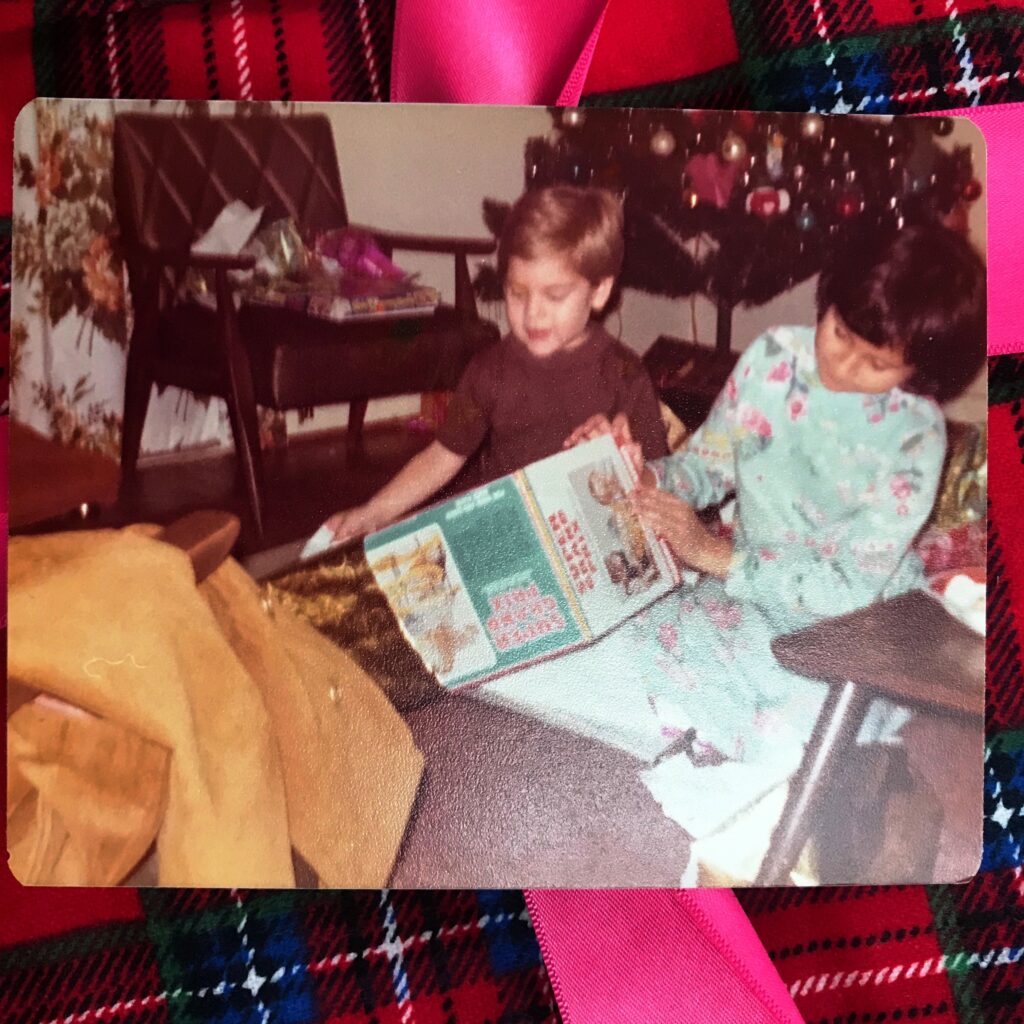 Leslie Sachez as a child in Texas