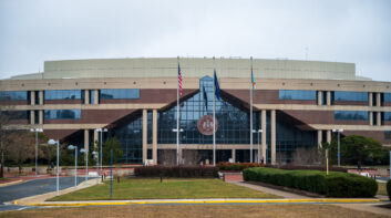 The Fairfax County Government Center in Virginia