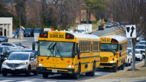 Fairfax County Public School Buses, Fairfax, Virginia (USA)