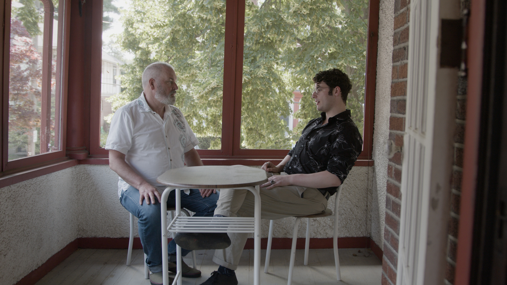 Simon and his father Gareth Amaya Price