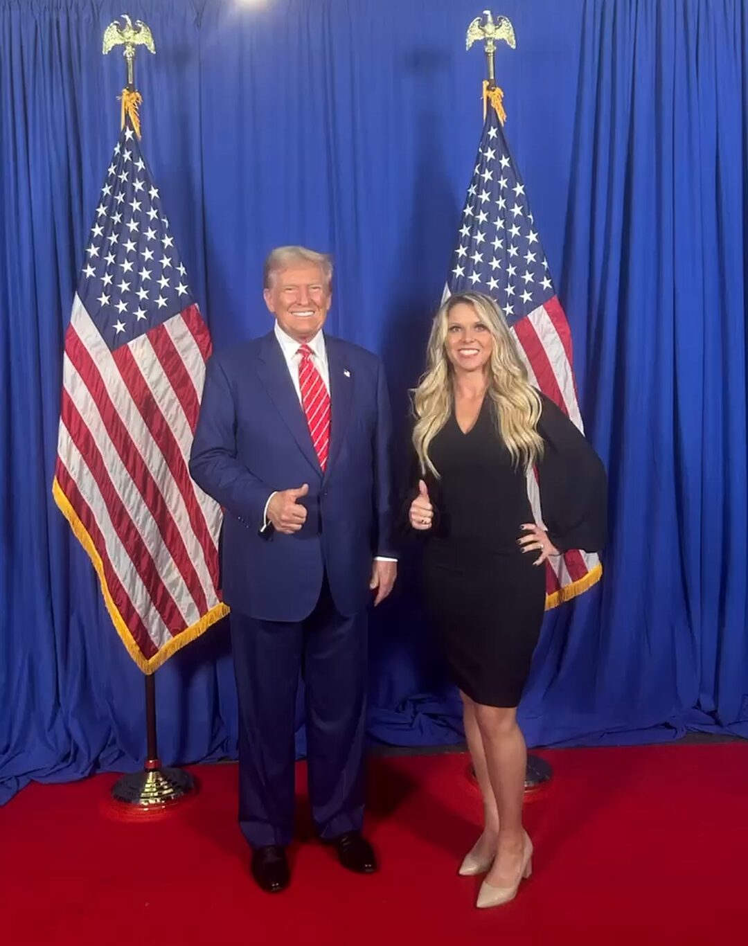 Sarah Phillips and President Donald J. Trump