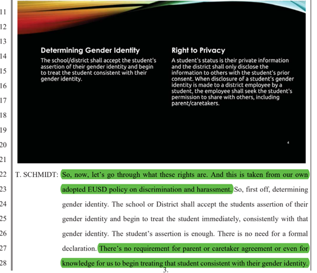 Legal filings reveal Escondido Union School District's policy on gender identity