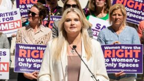 Allie Coghan speaking