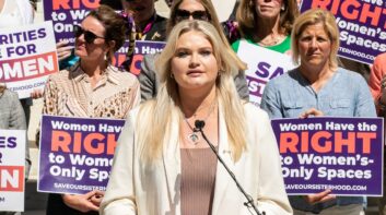 Allie Coghan speaking