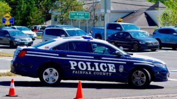 Fairfax County police car