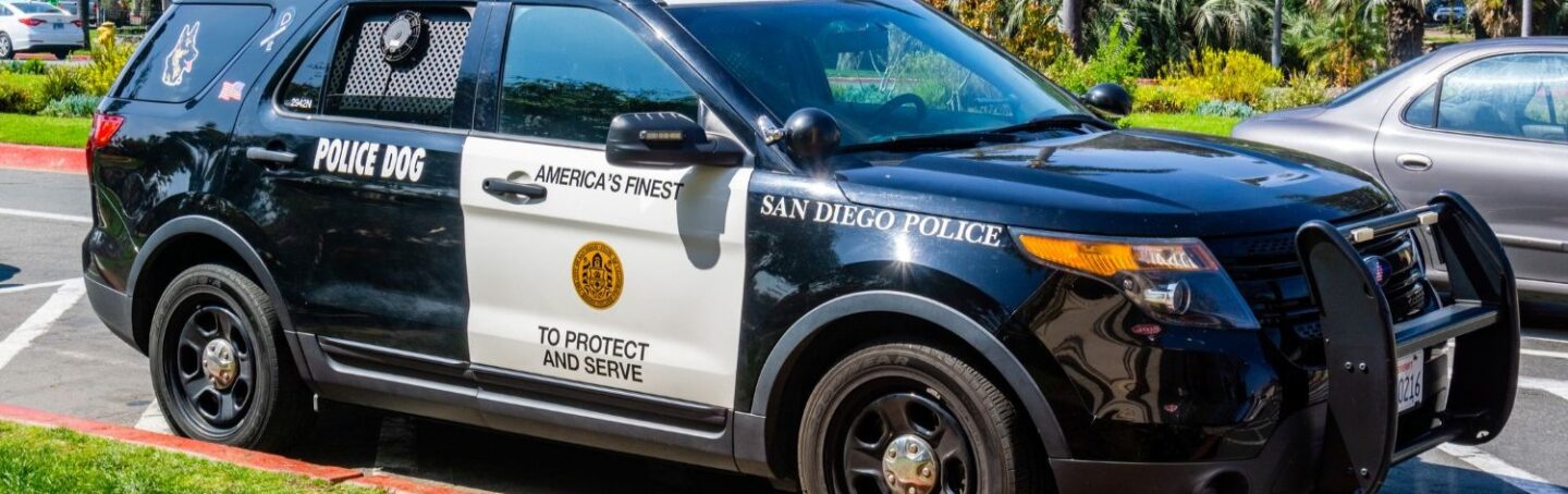 San Diego police car