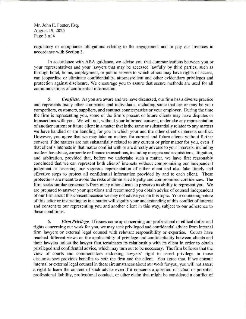 Fairfax County Public Schools King & Spalding Agreement Obtained by IW Features Page 3