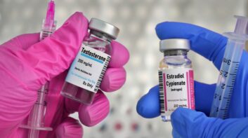 Testosterone and estrogen injections