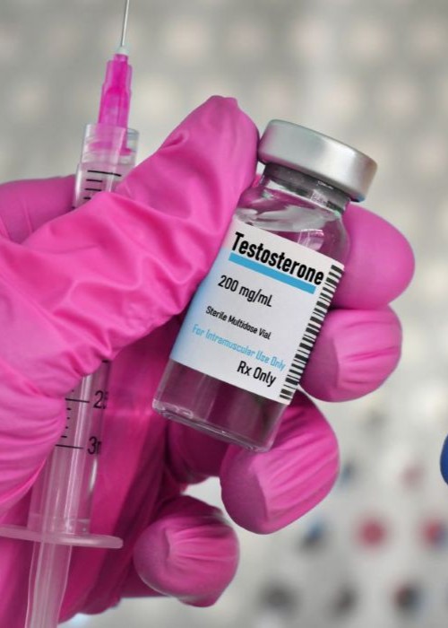 Testosterone and estrogen injections