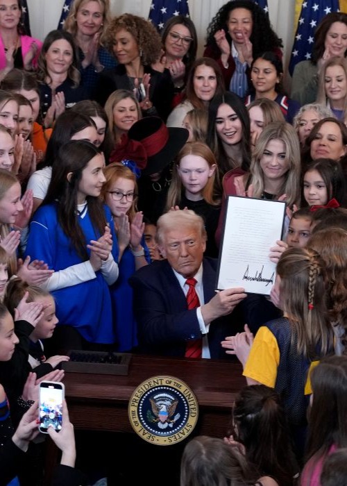 Trump Womens Sports Executive Order mobile