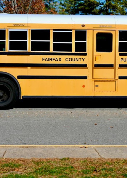 Fairfax County Public Schools bus