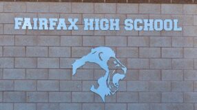 Fairfax High School Sign