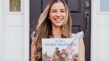Katie Broussard, founder of the Littlest Statesman
