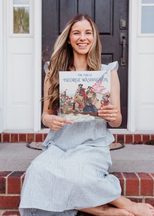 Katie Broussard, founder of the Littlest Statesman