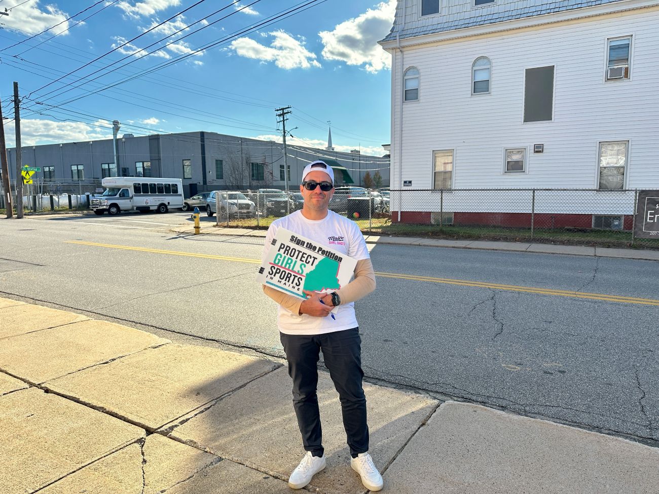 Maine Girl Dads gathering signatures