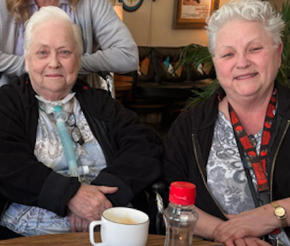 Joni and Judy on Mother's Day 2022