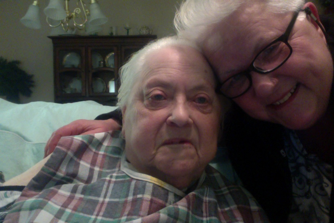 Judy home in November 2024 after her stroke