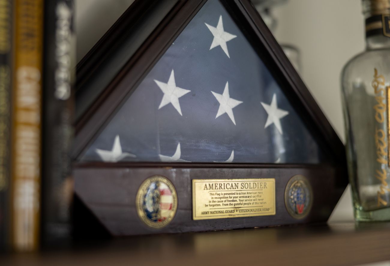 American soldier flag