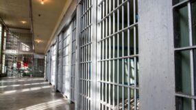 Prison cells and hallway