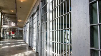 Prison cells and hallway