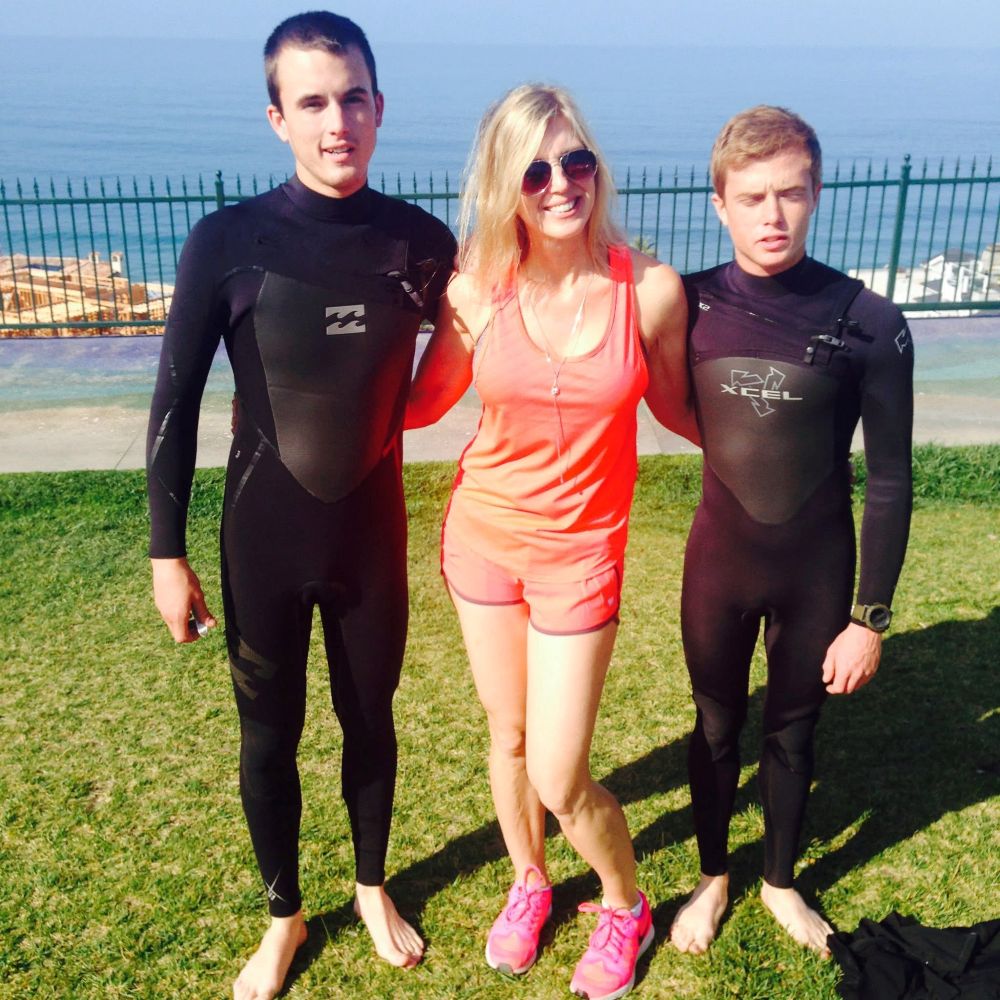 Christian, his brother, and Wanda DeQuardo