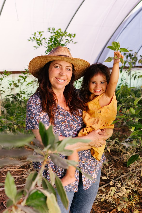 Engelhart and her daughter