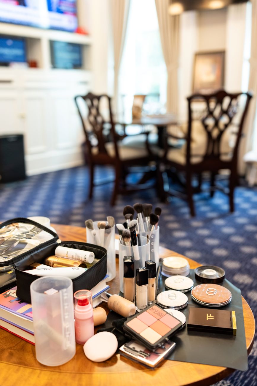 Danielle's makeup supplies