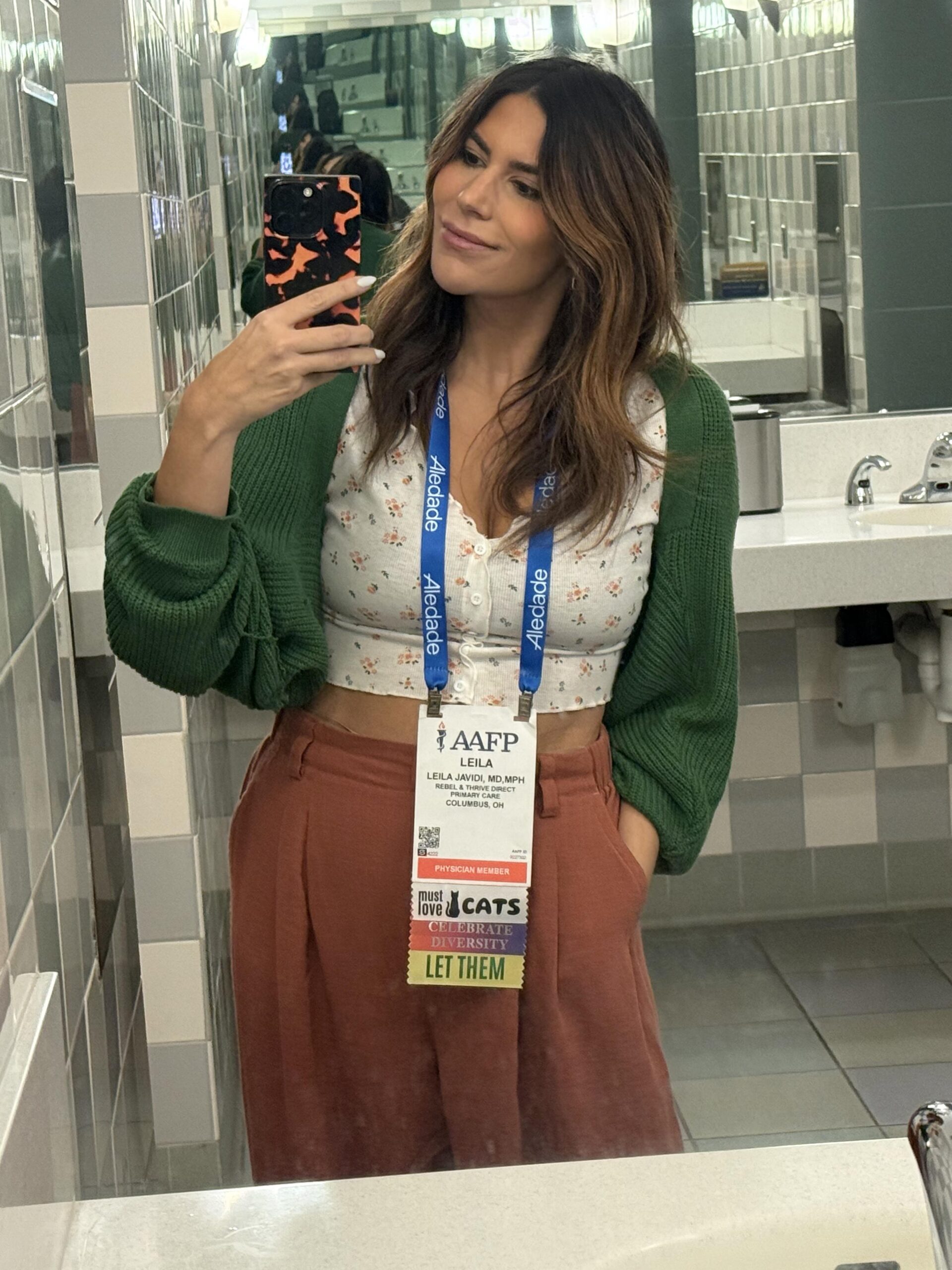Dr Leila at AAFP Conference