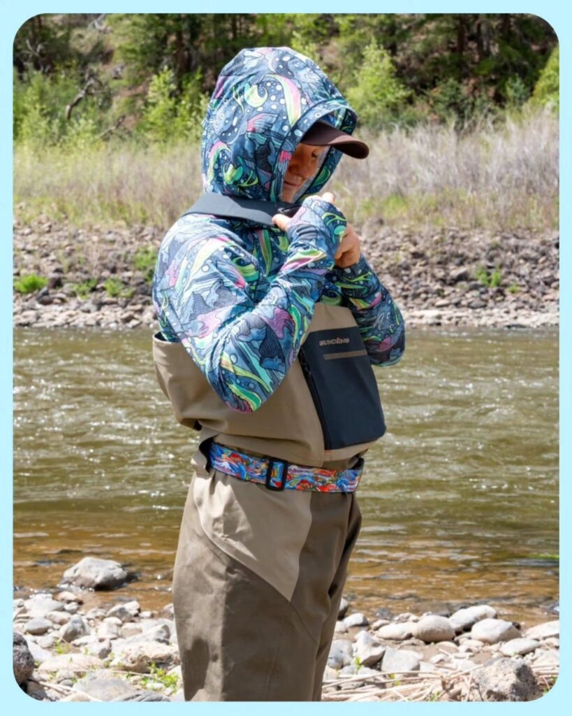 Fishe HaliBorealis Solstice hooded sunshirt