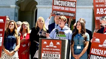 Nick Shirley speaking at the California Capitol featured image
