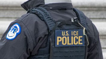 US ICE Police Officer