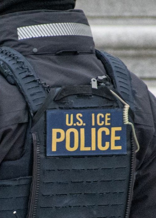 US ICE Police Officer