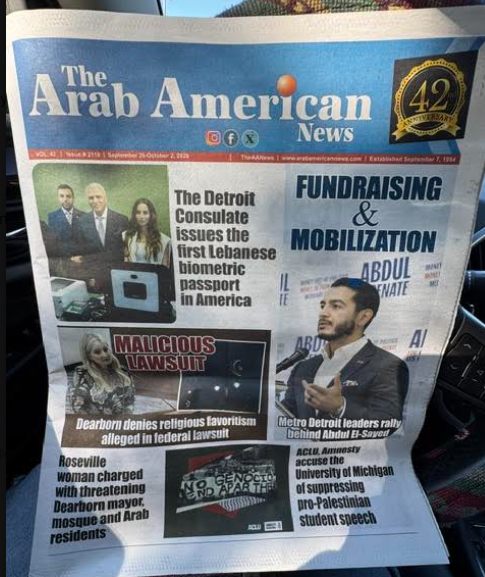 The Arab American News reporting on Dearborn's response to Margo Cleveland's lawsuit